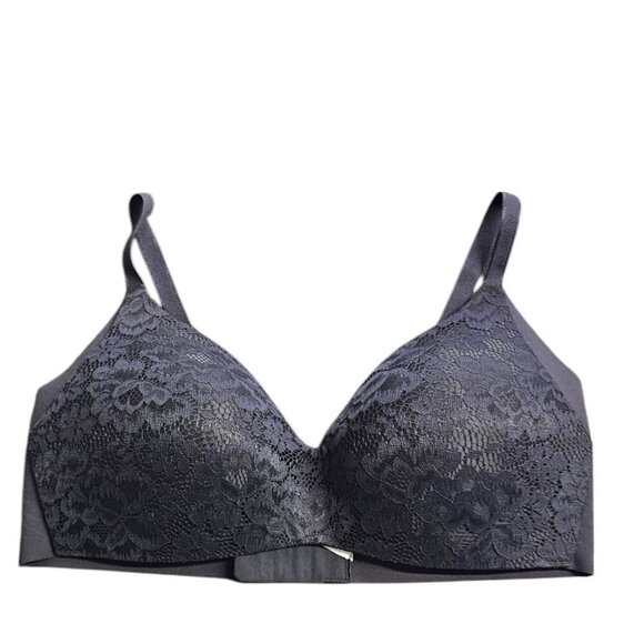 Knix Wingwoman Lace Contour Bra, Black, Wireless, Size 5 Fits 38C, 38D, 40C - Picture 1 of 6